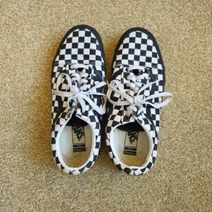 Vans Old Skool Checkerboard Skate Shoes Men's Size 10.5